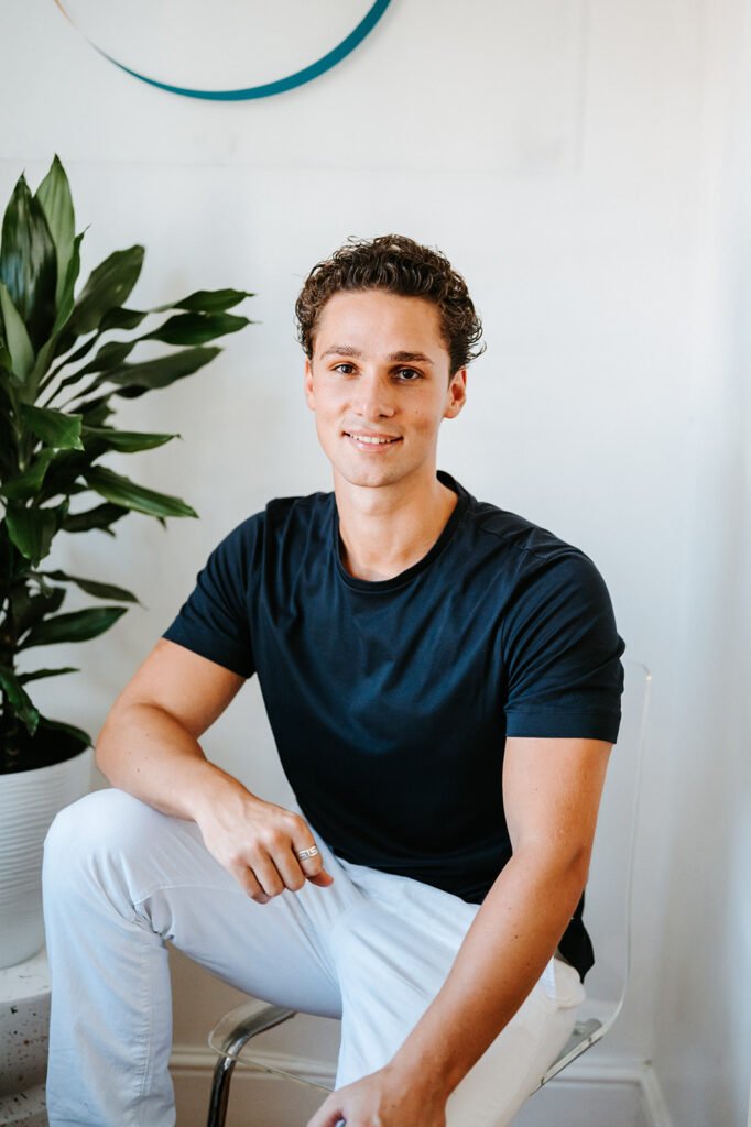 Mo Vadillo, massage therapist, at Soma Wellbeing Centre in Norwich